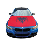 Motorhauben-Flagge Albanien