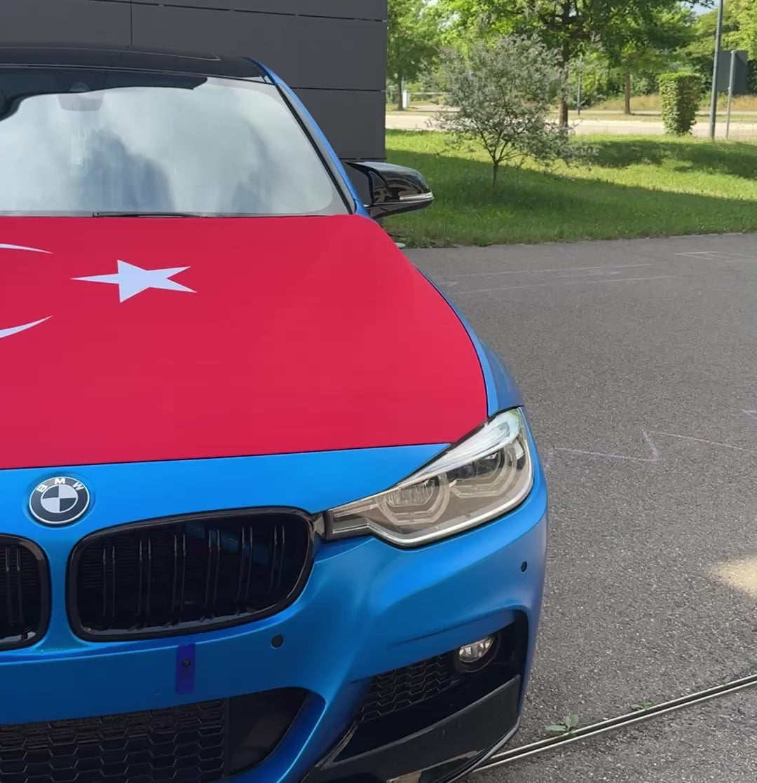 Motorhauben-Flagge Türkei